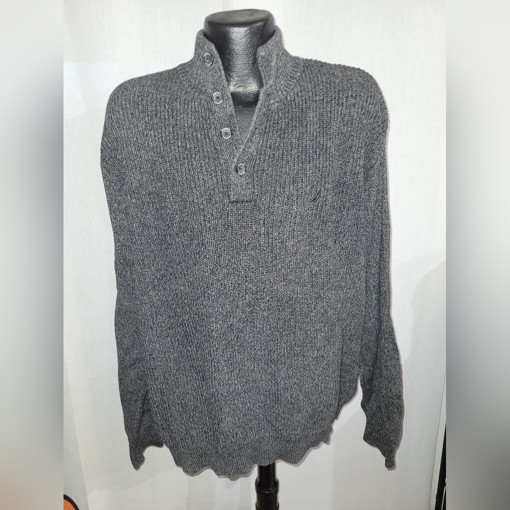 Nautica Gray Men's Sweater